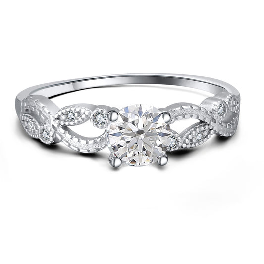 EngagementRingSterlingSilverCzVersiaFiligreeWomensGingerLyneCollection_Silver-1