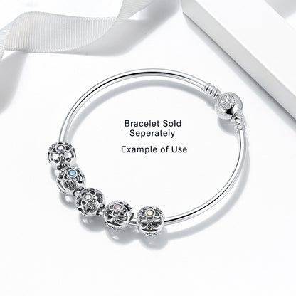 Birthstone Charms for Bracelet Sterling Silver CZ Womens Ginger Lyne Collection - November
