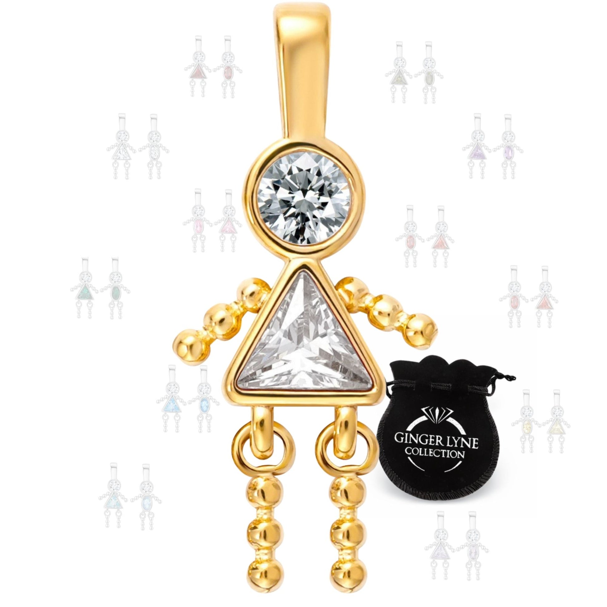 BirthstoneFamilyPendantforMombyGingerLyneStainlessSteelCubicZirconiaCharmsForGrandmaNecklace_Female-April-Gold-1