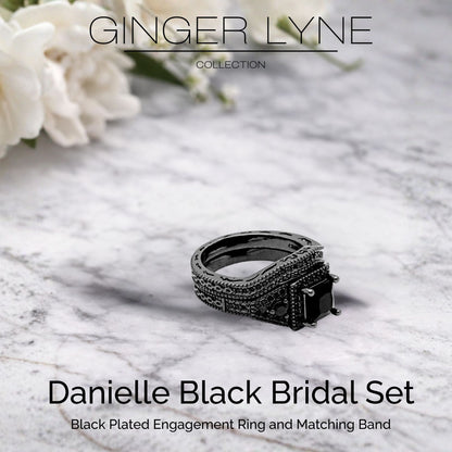 DanielleWeddingRingSetforWomenCZBlackEngagementGingerLyneCollection_Black-3