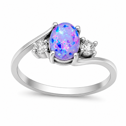 ArletteSimulatedFireGreenorPurpleOpalRingWomensEngagementGingerLyneCollection_Purple-1