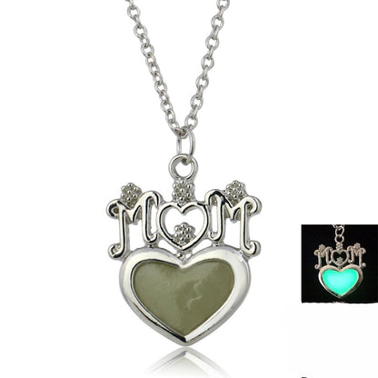 MomGlowinDarkMomPendantNecklaceWomensGingerLyneCollection_Green-6