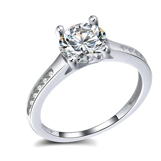 VictoriaEngagementRingSterlingSilverSolitaireWomensGingerLyneCollection_Silver-1