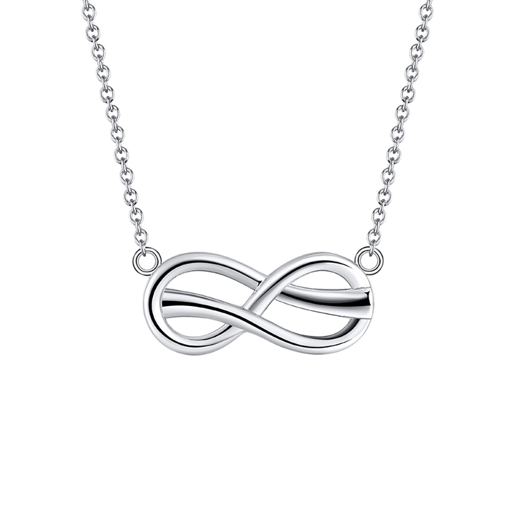 Infinity Love Pendant Necklace for Women  Sterling Silver Ginger Lyne Collection