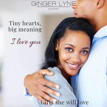 GingerLyneSolitaireHeartFlatBackStudEarringsSterlingSilverCubicZirconiaBodyJewelry_Gold-6