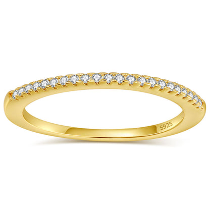 ThinWeddingBandforWomenSterlingSilverCZAnniversaryHalfEternityBandStackablebyGingerLyne_Gold-1
