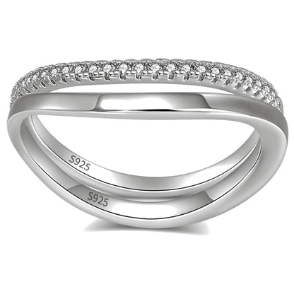 ThinWeddingBandSetforWomenSterlingSilverCZEternityBandsStackablebyGingerLyne_Silver-1