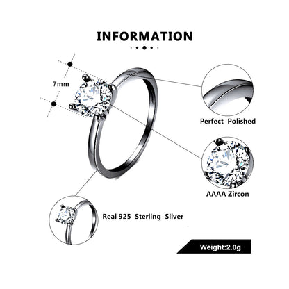 EnvyWeddingRingSetforWomen1.25CtSolitaireEngagementMatchingBandGingerLyneCollection_SilverSet-5