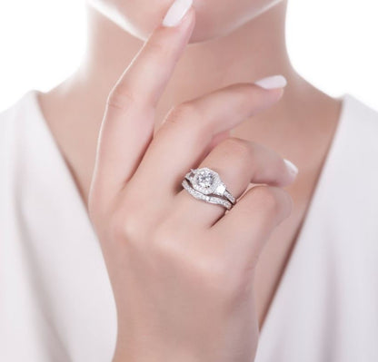 JulieannaWeddingRingSetforWomenHaloEngagementCzBandGingerLyneCollection_Silver-5