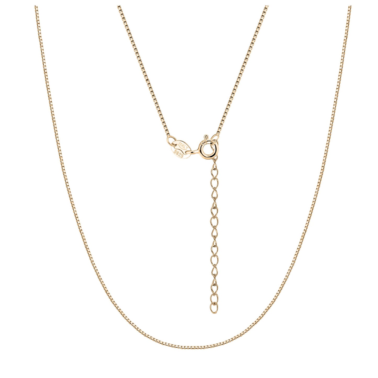 BoxChainforMenorNecklaceforWomenbyGingerLyne925SterlingSilver18-20InchAdjustable1mmWidth-Gold_Gold-1