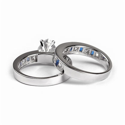 KaeliWeddingRingSetforWomenEngagementMatchingBandCZBlueGingerLyneCollection_Silver-5
