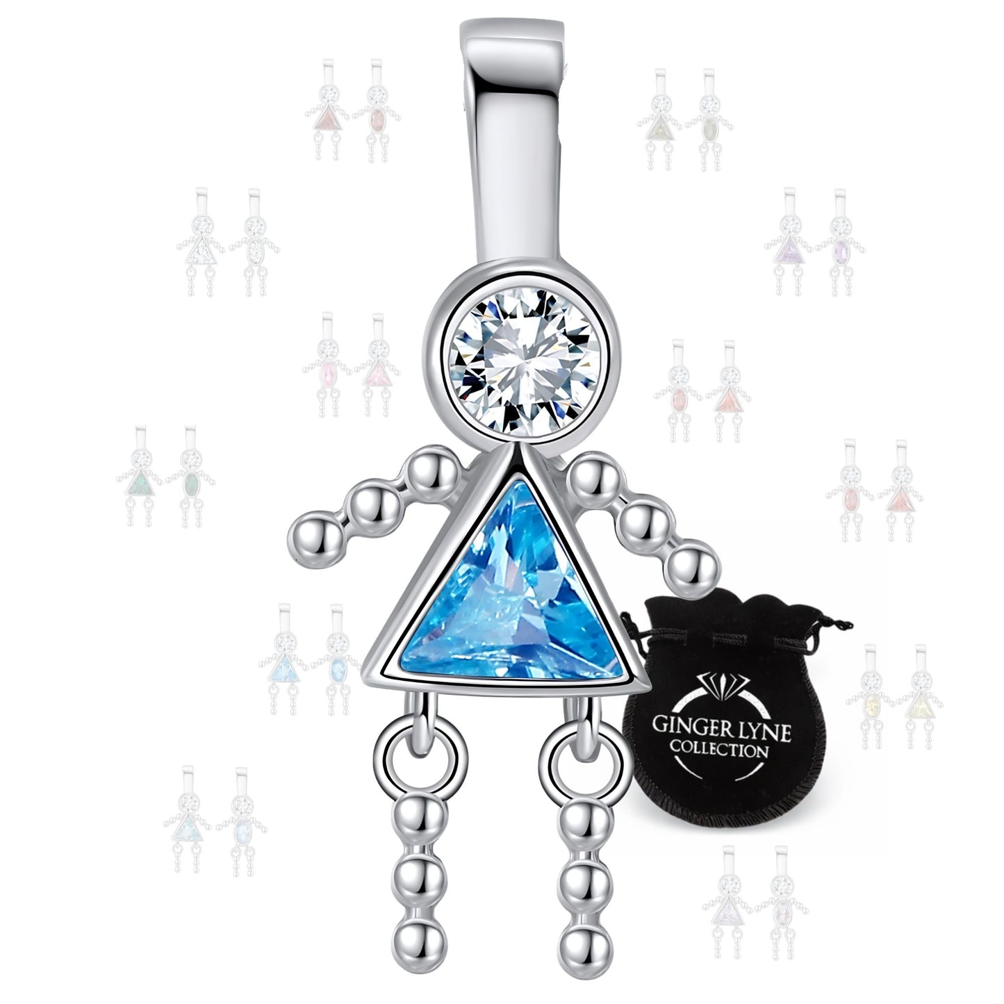 BirthstoneFamilyPendantforMombyGingerLyneStainlessSteelCubicZirconiaCharmsForGrandmaNecklace_Female-December-Silver-1
