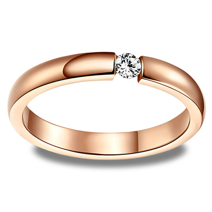 WeddingBandRingforWomenorMenRoseGoldStainlessSteelCrystalGingerLyneCollection_RoseGold-1