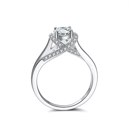 SolitaireTwistEngagementRingforWomenSterlingSilverCzGingerLyneCollection_Silver-2