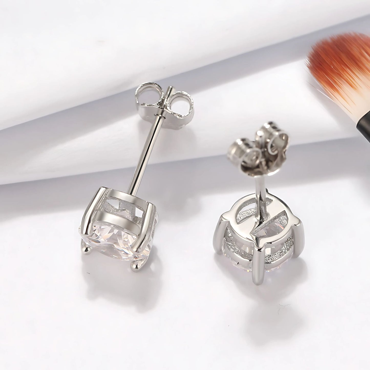 BirthstoneEarringsforWomenSolitaireRoundCubicZirconiaSterlingSilverGingerLyneCollection_April-3