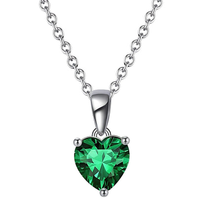 BirthstoneHeartNecklaceforWomenSolitaireCzSterlingSilverGingerLyneCollection_Green-May-1