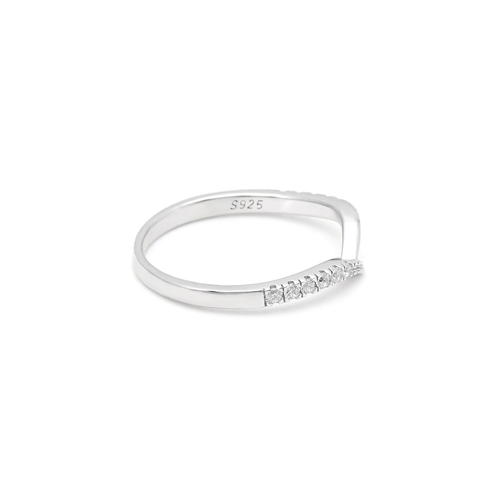 NanetteAnniversaryBandRingSterlingSilverVCzWomensGingerLyneCollection_Silver-3