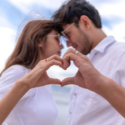 ShellyHeartEngagementRingforWomenPromiseBirthstoneSterlingSilverGingerLyne_Red-5