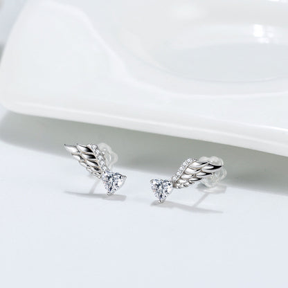 WingsStudEarringsHeartCutCubicZirconiaSterlingSilverGingerLyneCollection_Silver-2