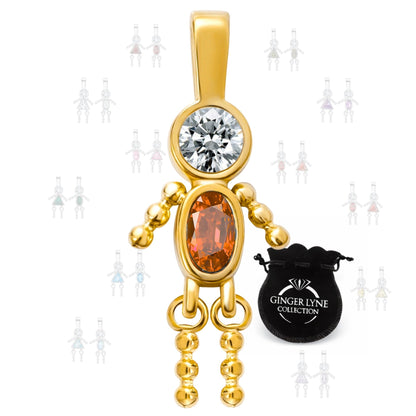 BirthstoneFamilyPendantforMombyGingerLyneStainlessSteelCubicZirconiaCharmsForGrandmaNecklace_Male-January-Gold-1