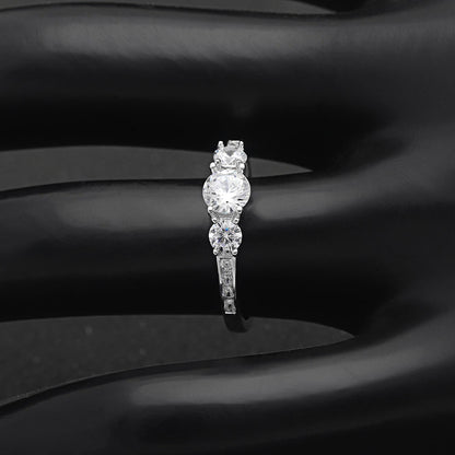 AnastasiaEngagementRingSterlingSilver3StoneWeddingGingerLyneCollection_Silver-5