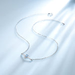 Load image into Gallery viewer, Bar Pendant Necklace for Women Blue Topaz Sterling Silver Ginger Lyne Collection
