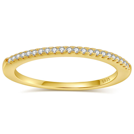 ThinWeddingBandforWomenSterlingSilverCZAnniversaryHalfEternityBandStackablebyGingerLyne_Gold-1