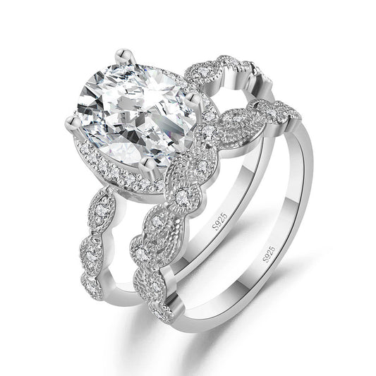 AmaraBridalSetSterlingSilverCzEngagementRingWeddingBandGingerLyneCollection_silver-1