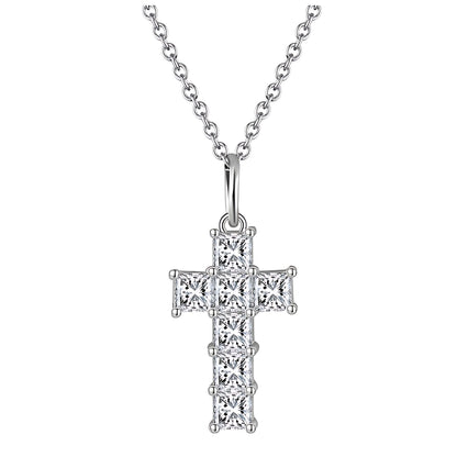 CrossNecklaceforWomenbyGingerLyneCollectionSterlingSilverCrossPendant_Cross1-1