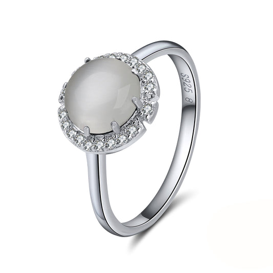 GemstoneStatementRingforWomenSterlingSilverCzGingerLyneCollection_Pearl-1