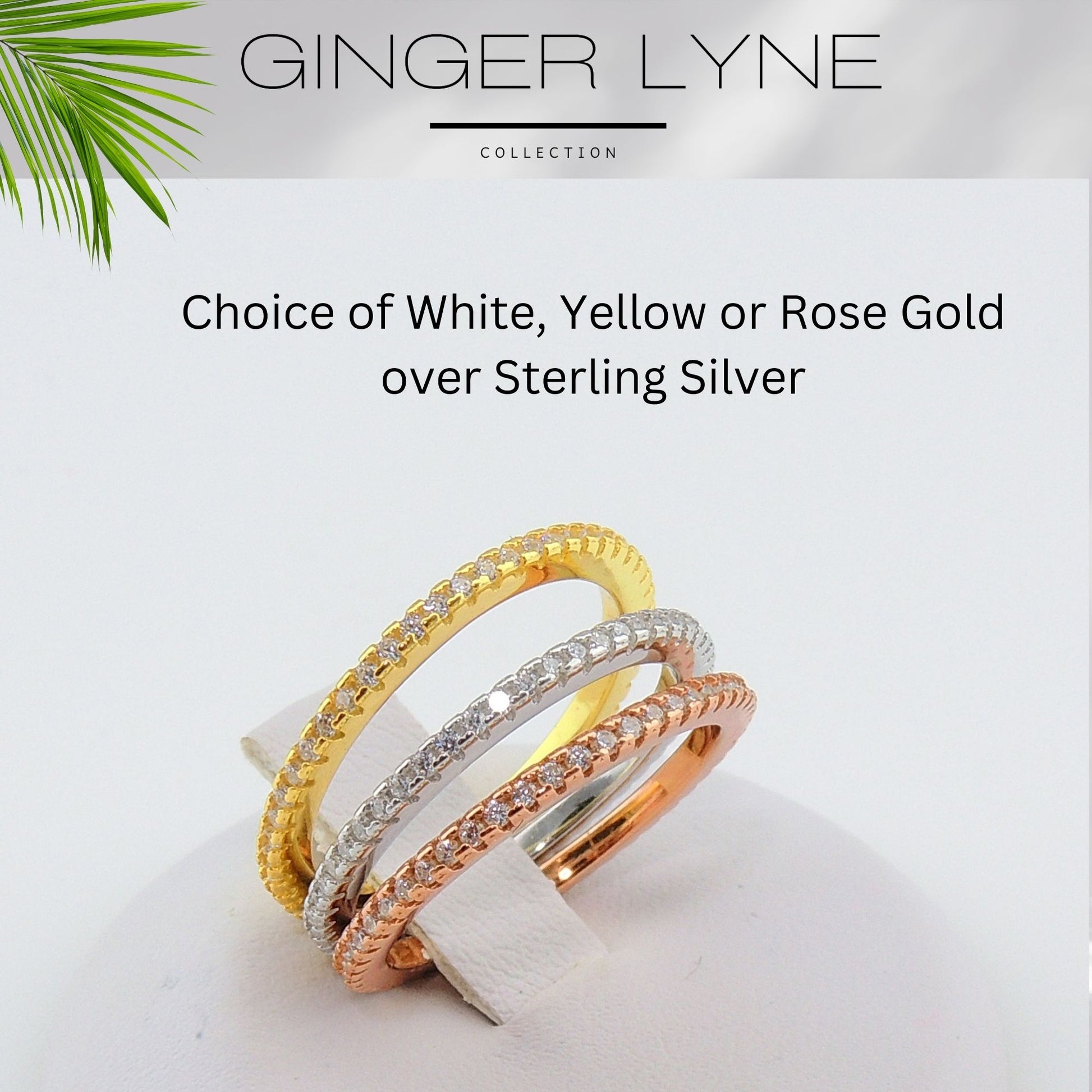 EternityWeddingBandforWomenCubicZirconiaSterlingSilverStackingRingsGingerLyneCollection_RoseGold-3