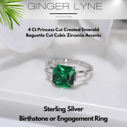 EmeraldEngagementRingsforWomenSterlingSilverGreenMayBirthstoneRingsbyGingerLyne_Green-3