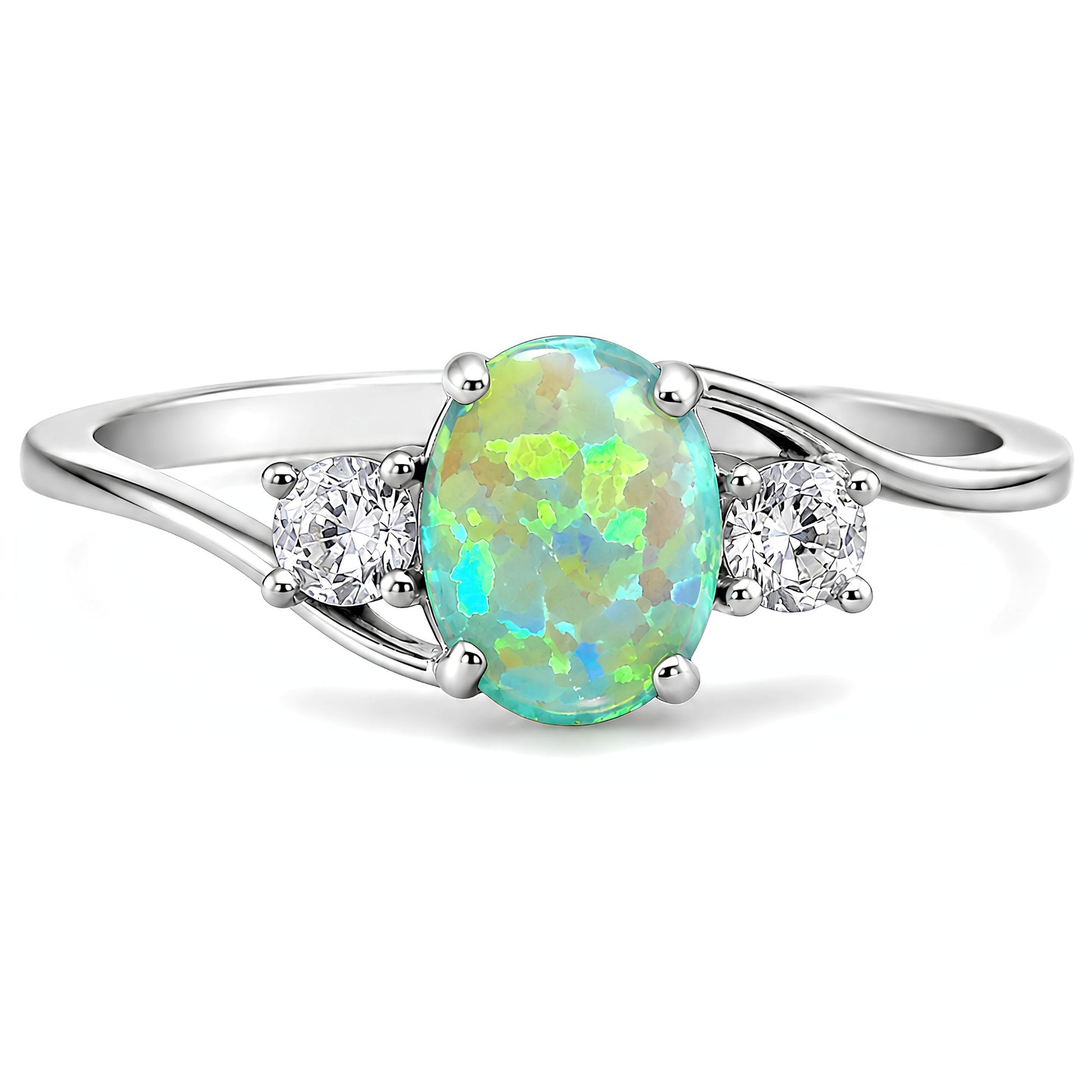 AddyPurpleOpalRingSterlingSilverWomenEngagementGingerLyneCollection_Green-1