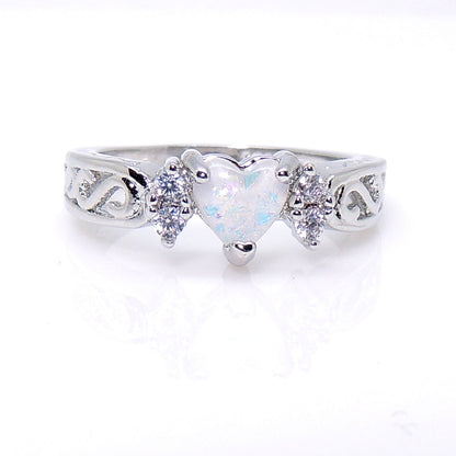 HollandPromiseRingHeartSimulatedFireOpalCzWomensGingerLyneSize12_Silver-6