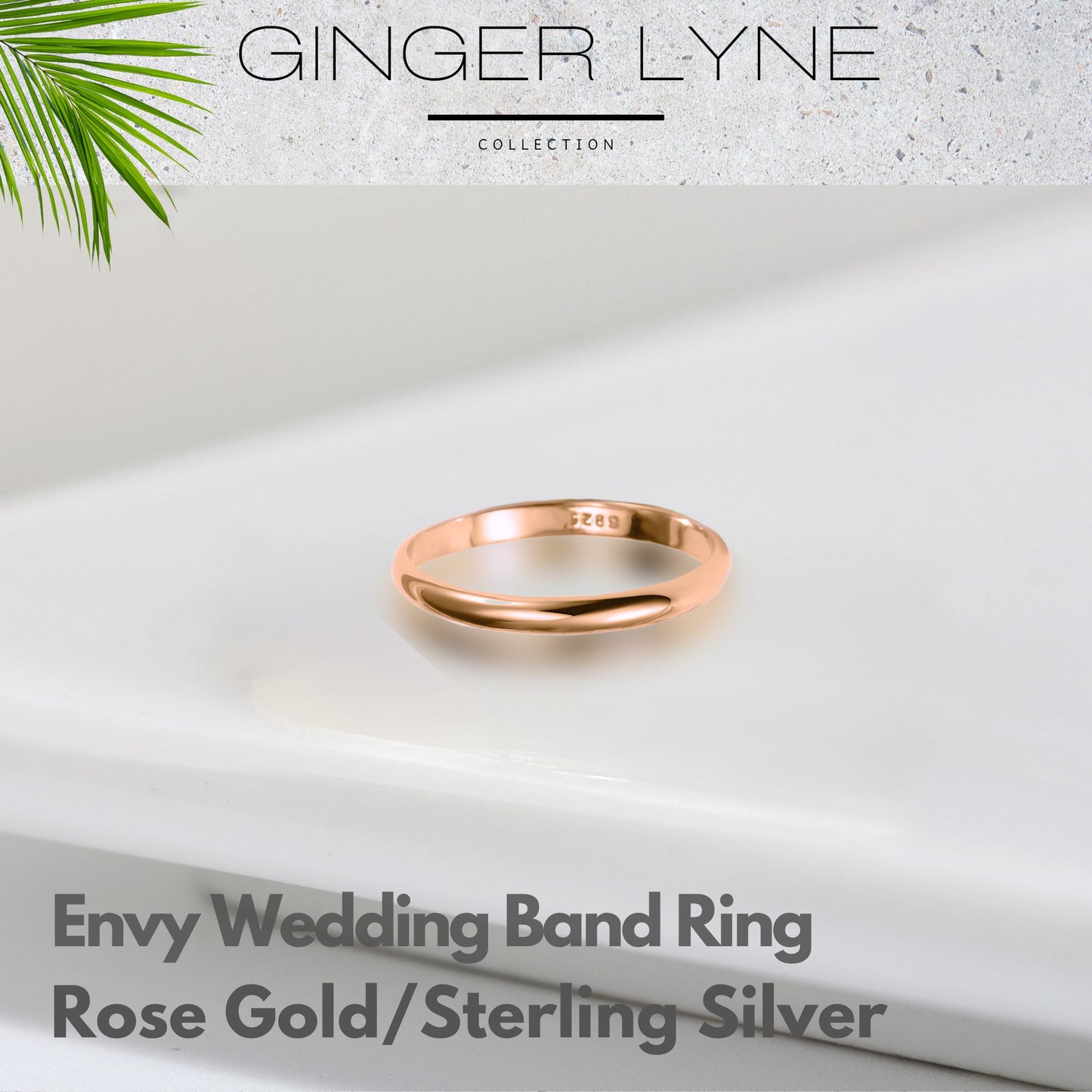 Envy2mmWeddingBandforMenorWomenRoseGoldPlatedSterlingSilverGingerLyneCollection_Pink-2