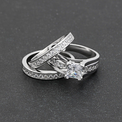 GailBridalSetforWomen3RingEngagementWeddingBandGingerLyneCollection_Silver-5