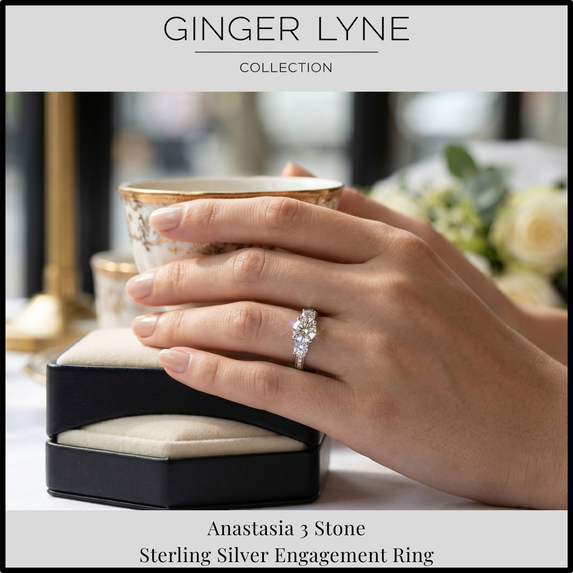 AnastasiaEngagementRingSterlingSilver3StoneWeddingGingerLyneCollection_Silver-4