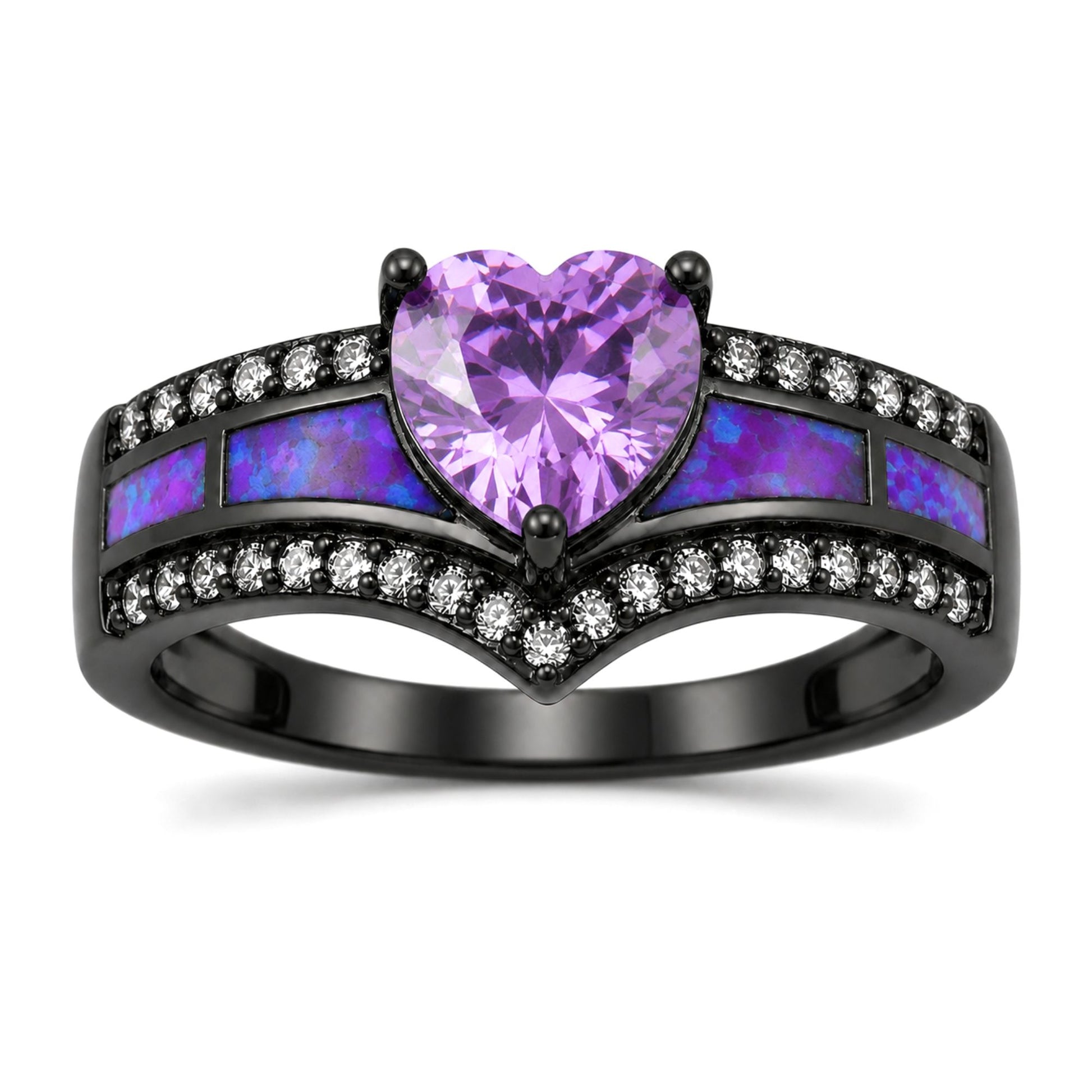 BlackEngagementRingforWomenMysticTopazCZHeartPromiseRingGiftforHerGingerLyne_Purple-1
