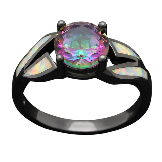 DierdreBlackMysticRainbowCzFireOpalRingforWomenGingerLyneCollectionSize5_Black-1