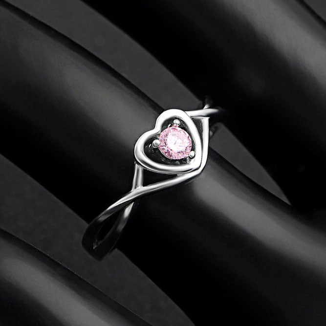 ChristineEngagementRingPromiseHeartForWomenSilverCzGingerLyneCollection_October-Pink-5