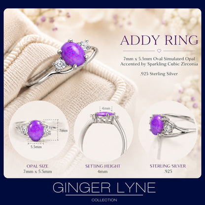 AddyPurpleOpalRingSterlingSilverWomenEngagementGingerLyneCollection_Purple-4
