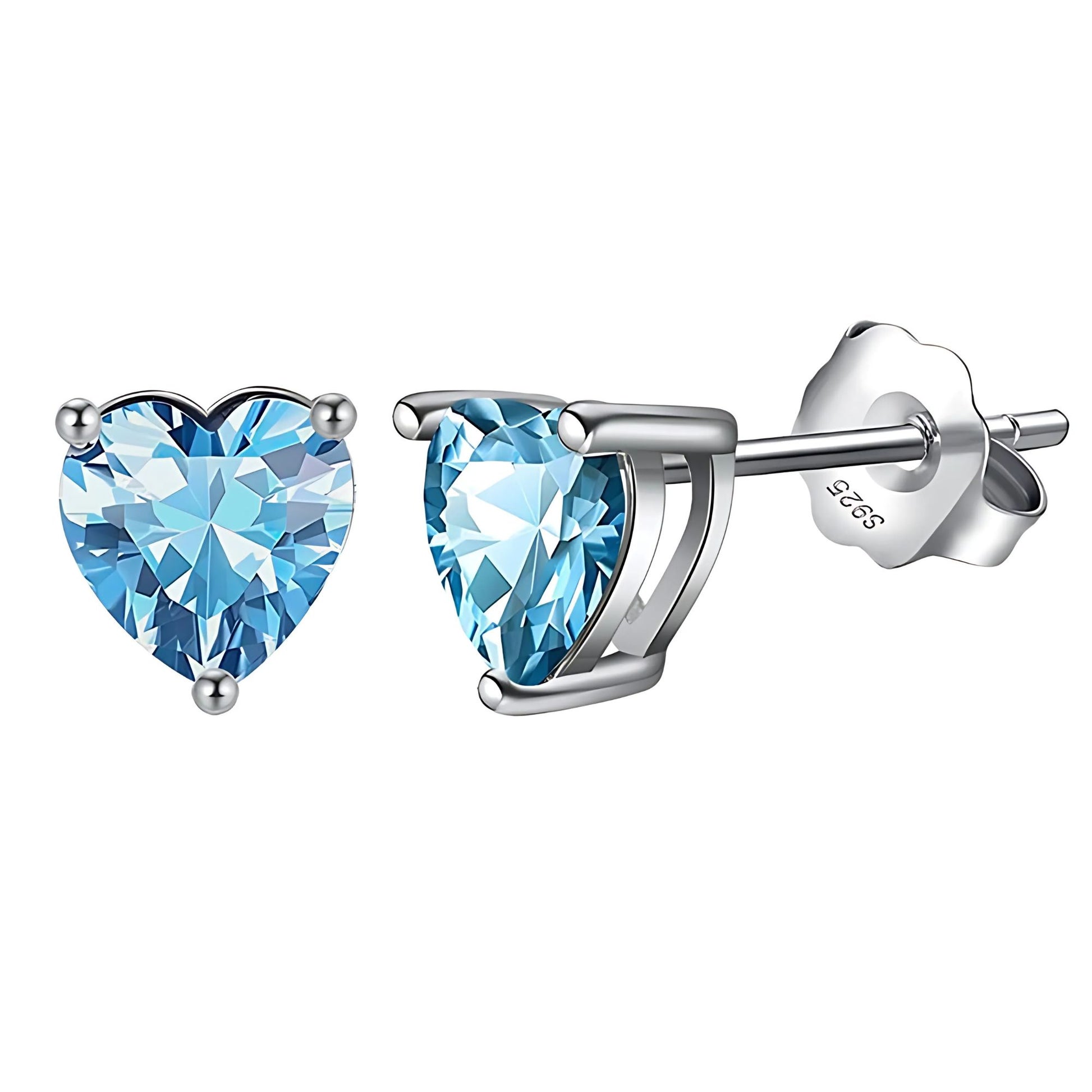 BirthstoneHeartEarringsforWomenbyGingerLyne6mmCZSolitaireStudEarringsSterlingSilver_March-1