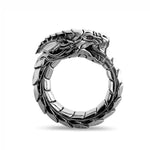 Load image into Gallery viewer, Dragon Ring for Men or Women  Stainless Steel Gothic Biker Punk Ginger Lyne Collection - 10
