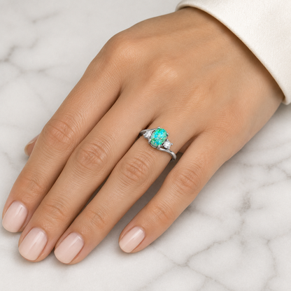ArletteSimulatedFireGreenorPurpleOpalRingWomensEngagementGingerLyneCollection_Green-5