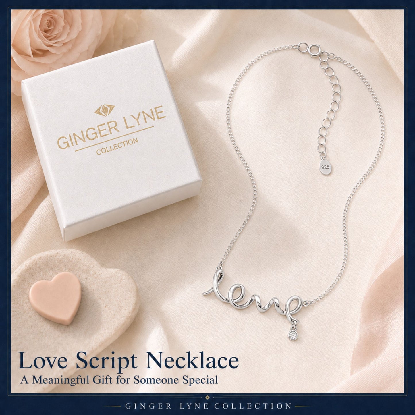 ScriptLoveNecklaceforWomenCZSterlingSilverPendantWithAdjustableChainbyGingerLyne_Silver-5