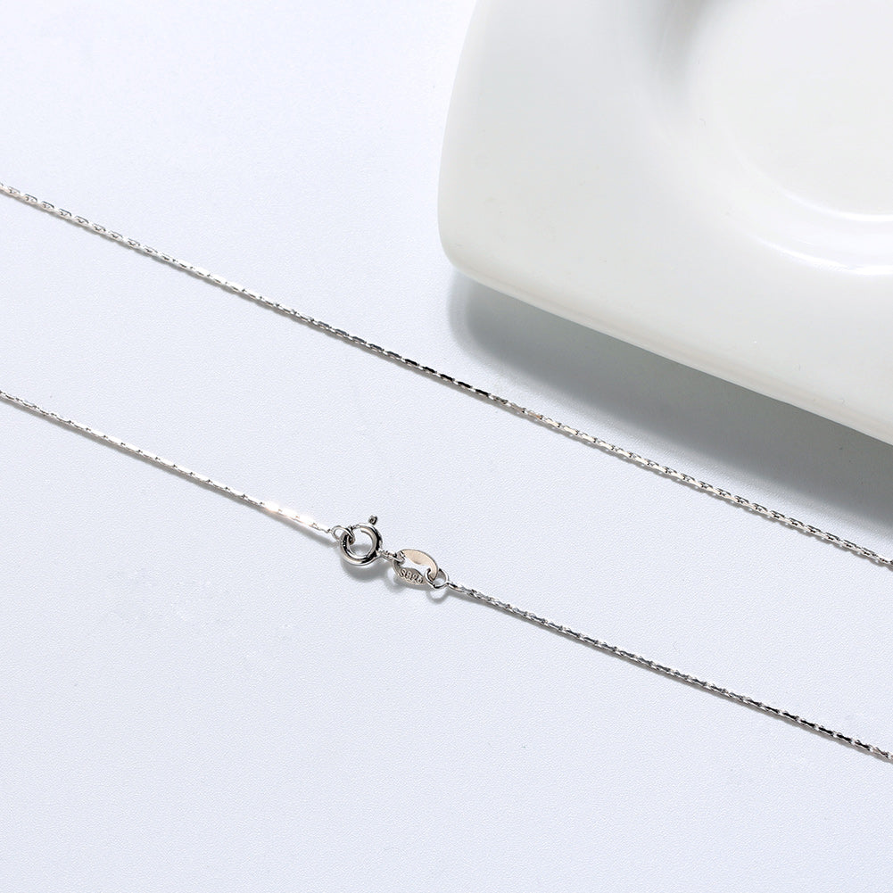BambooStyleNecklaceChainforWomenorMenSterlingSilverGingerLyneCollection_Silver-3
