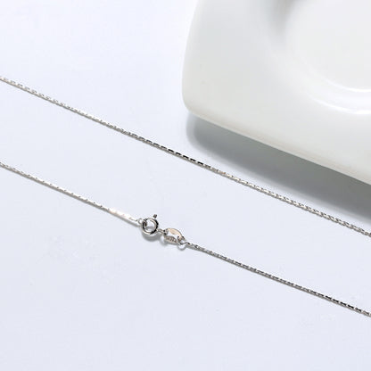 BambooStyleNecklaceChainforWomenorMenSterlingSilverGingerLyneCollection_Silver-3