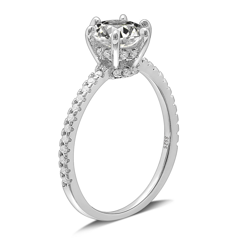 SolitaireEngagementRingforWomenSterlingSilver1CtCzGingerLyneCollection_Silver-4