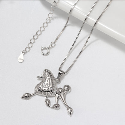 FrenchPoodleDogPendantNecklaceSterlingSilverWomenGingerLyneCollection_silver-3