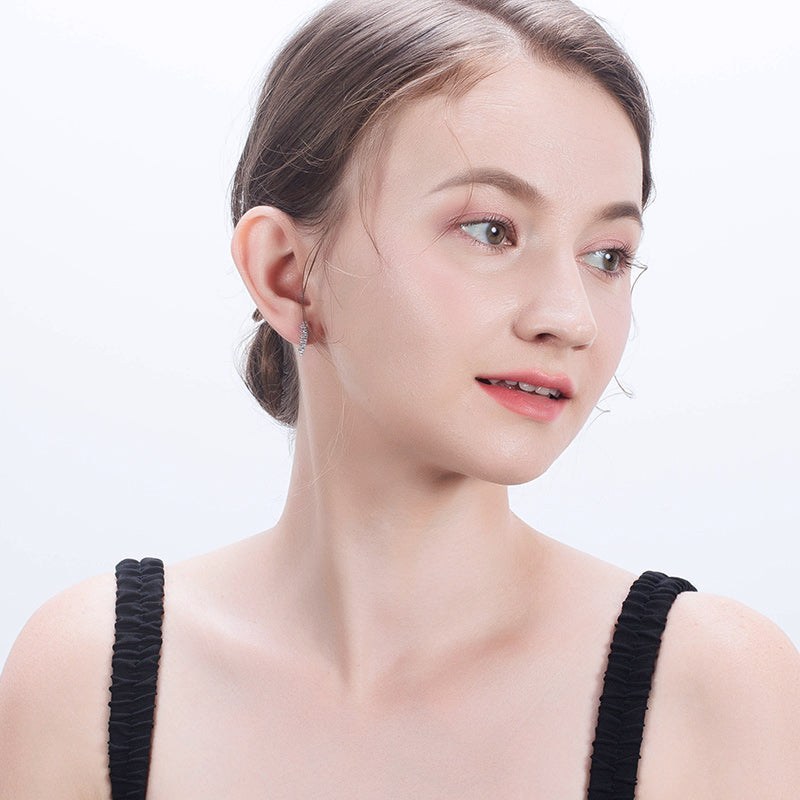 CurveBarEarringsforWomenEarWrapSterlingSilverCzGingerLyneCollection_Silver-4